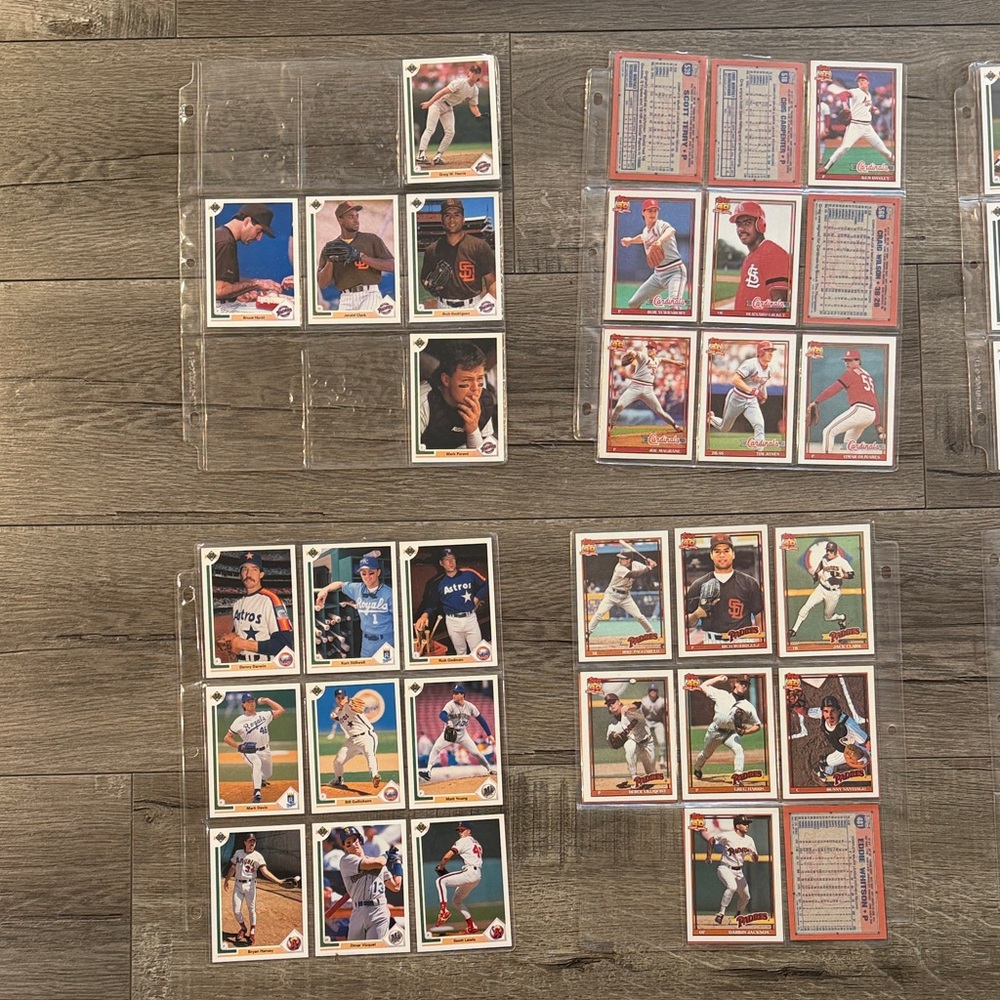 Baseball Trading Card Collection